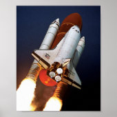 NASA Space Shuttle Start STS-45 Poster (Voorkant)