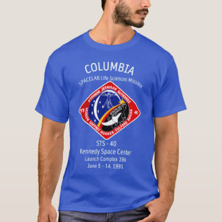 NASA Space Shuttle STS40 Vintage bemanningsfamilie T-shirt