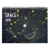 NASA Space Universe Galaxy 2026 Calender Kalender (Hoes)