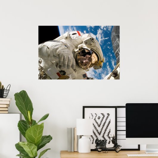 NASA Spacewalker Poster (Thuiskantoor)