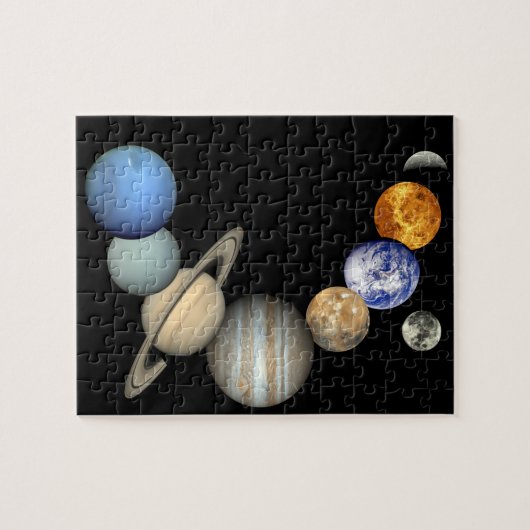 NASA - Spatie van het Zonnestelsel Puzzle Cadeaus Legpuzzel (Horizontaal)