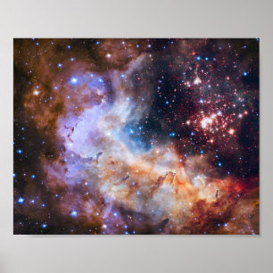 NASA Star Cluster Celestial Art Print
