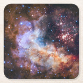 NASA Star Cluster Celestial Kartonnen Onderzetters (Voorkant)