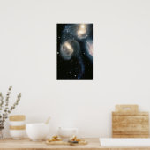 NASA Star Clusters geboren in Carina Poster (Keuken)