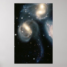 NASA Star Clusters geboren in Carina Poster