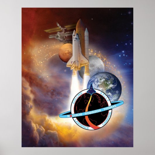 NASA STS-114 Shuttle Mission Roster - 2005 Poster (Voorkant)