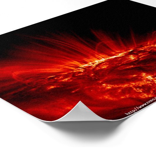 NASA - Sunspot - september 2000 Poster (Hoek)