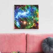 NASA Supernova Remnant W49B Gamma Ray Burst Canvas Afdruk (Insitu (Woonkamer))