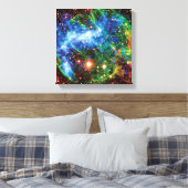 NASA Supernova Remnant W49B Gamma Ray Burst Canvas Afdruk (Insitu (Slaapkamer))