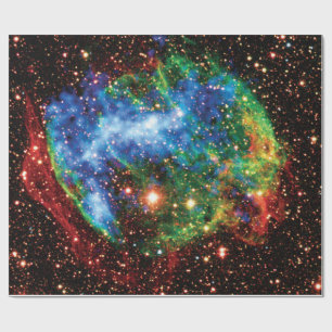 NASA Supernova Remnant W49B Gamma Ray Burst Foto Cadeaupapier