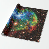 NASA Supernova Remnant W49B Gamma Ray Burst Foto Cadeaupapier (Uitgerold)