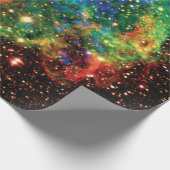 NASA Supernova Remnant W49B Gamma Ray Burst Foto Cadeaupapier (Hoek)