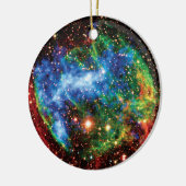 NASA Supernova Remnant W49B Gamma Ray Burst Foto Keramisch Ornament (Links)