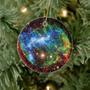 NASA Supernovarest W49B Gamma Straling Burst Foto Keramisch Ornament