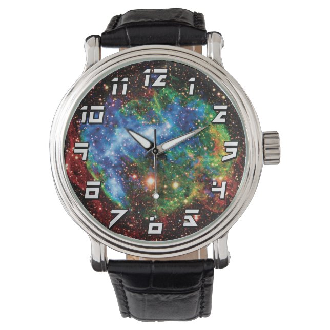 NASA-supernovarest W49B gammaflits Horloge (Voorkant)