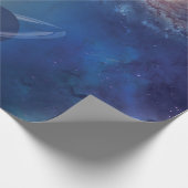 NASA-systeem buitenruimte-collage Cadeaupapier (Hoek)