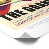 NASA - The Grand Tour - Retro Travel Poster (Hoek)