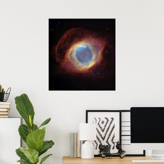 NASA - The Helix Nebula Poster (Thuiskantoor)