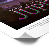 NASA Toekomstige Reisposter - Aurora's van Jupiter Poster (Hoek)
