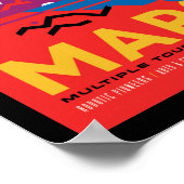 NASA Toekomstige Reisposter - Bezoek Planeet Mars Poster (Hoek)