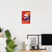 NASA Toekomstige Reisposter - Bezoek Planeet Mars Poster (Thuiskantoor)