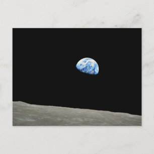NASA - Uitzicht van Apollo8, Dec24, Earthrise Briefkaart