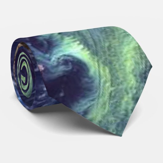 NASA Van Gogh van Space Phytoplankton personaliser Stropdas (Opgerold)