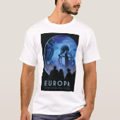 NASA visies van de Toekomstige Europa T-shirt (Voorkant)