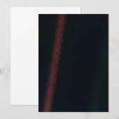 NASA Voyager 1 Earth Pale Blue Kaart (Voorkant / Achterkant)