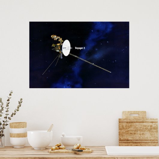 NASA / Voyager 2 / Poster (Keuken)