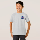 NASA Webb Space Telescope Mercury Grey Kinder T-shirt (Voorkant volledig)
