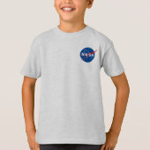 NASA Webb Space Telescope Mercury Grey Kinder T-shirt (Voorkant)