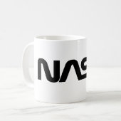 NASA Worm Logo Koffiemok (Voorkant links)
