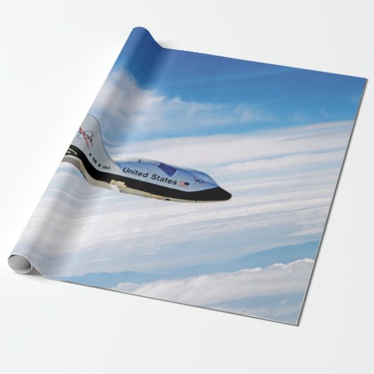 NASA X-38 Experimental Crew Return Vehicle Cadeaupapier (Uitgerold)