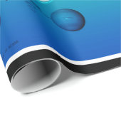 NASA-zonnetinstallatie warmkoude temperatuur Cadeaupapier (Rol Hoek)