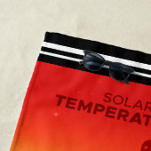 NASA-zonnetinstallatie warmkoude temperatuur Strandlaken (In situ)