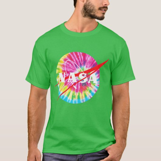 NASAie Dye grappig T-shirt (Voorkant)