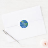 NASA's Big Blue Marble Ronde Sticker (Envelop)