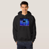 Nasa's Blauwe Zwarte Hole Hoodie (Voorkant volledig)