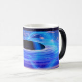 Nasa's Blauwe Zwarte Hole Magische Mok (Voorkant rechts)