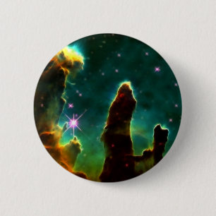 NASA's Bouwstenen Ronde Button 5,7 Cm