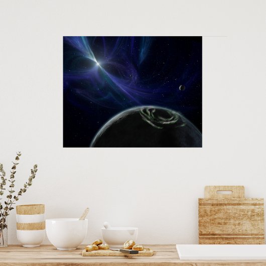 NASA's extreme planeten Poster (Keuken)