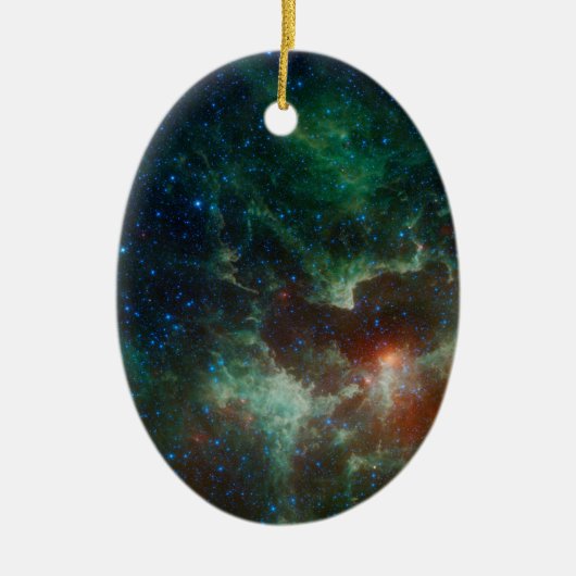 NASA's Hart- en Soul Nebula Keramisch Ornament (Voorkant)