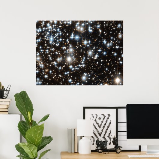 NASA's hoe witte dwarfs hun kaarten halen Poster (Thuiskantoor)