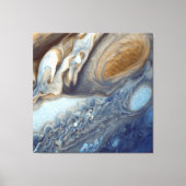 NASA's Jupiter Swirls Canvas Afdruk (Voorkant)
