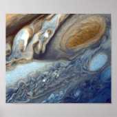 NASA's Jupiter Swirls Poster (Voorkant)