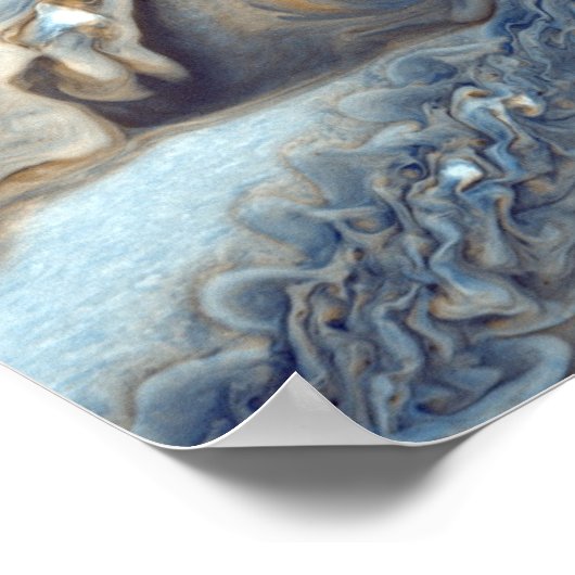 NASA's Jupiter Swirls Poster (Hoek)