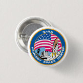 NASA's Kennedy Space Center Ronde Button 3,2 Cm (Voorkant /achterkant)