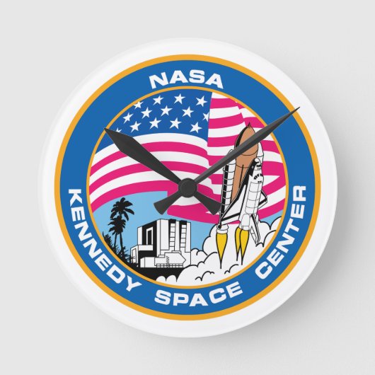 NASA's Kennedy Space Center Ronde Klok (Voorkant)