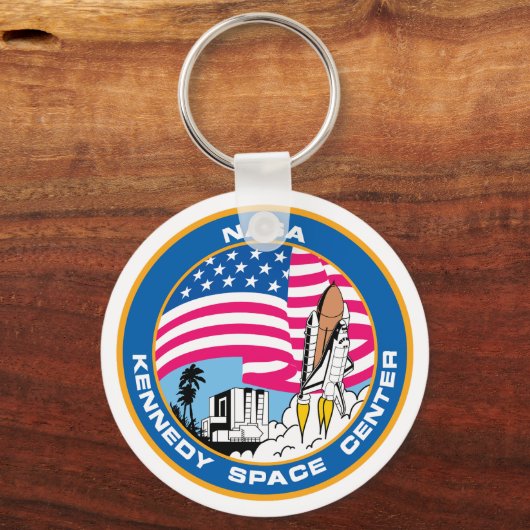 NASA's Kennedy Space Center Sleutelhanger (Voorkant)